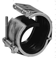 Соединительная муфта STRAUB OPEN-FLEX 1L - стяжной механизм из оцинкованной стали (VZ)